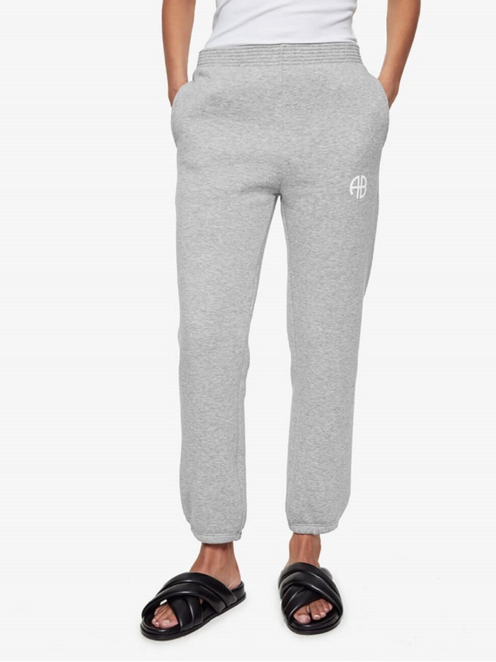 Anine Bing Gray Joggers in Small